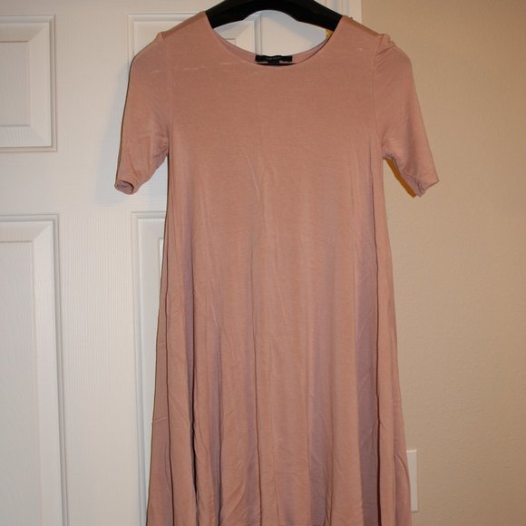 Light Pink Mini Dress - Picture 1 of 2